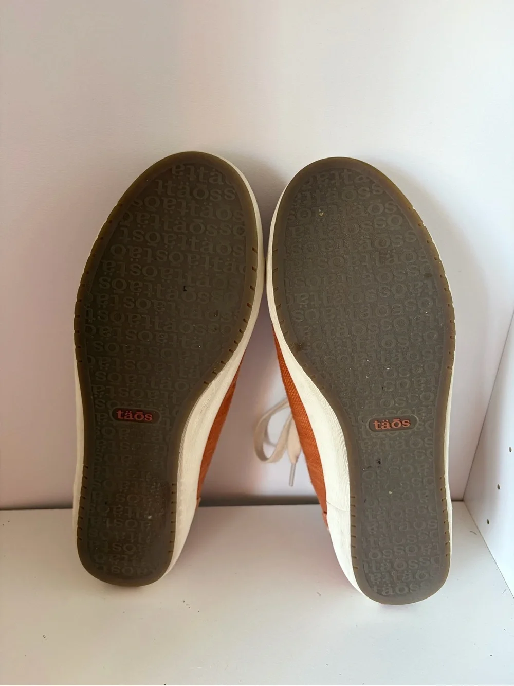 Taos Star Shoes Womens Orange Casual Walking Comfort Going Out Sneakers Size 9 - Picture 8 of 8